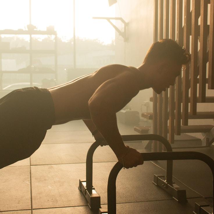 Wellness-focused fitness space with calm atmosphere